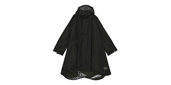KiU / K404-900 Standard Rain Poncho 2ND Black