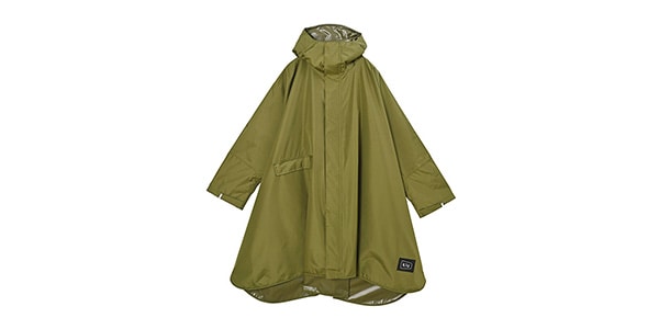 KiU / K404-906 Standard Rain Poncho 2ND Khaki