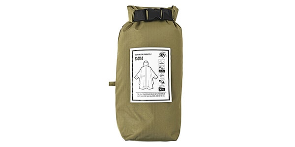 KiU / K404-906 Standard Rain Poncho 2ND Khaki画像2
