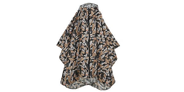 KiU / K405-518 Rain Poncho 2ND Foreign Leaves