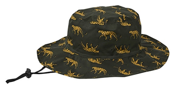 KiU / K428-175 UV & RAIN Packable Safari Hat 2ND Leopard