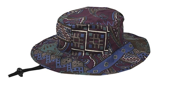 KiU / K428-508 UV & RAIN Packable Safari Hat 2ND Ethnic Patchwork