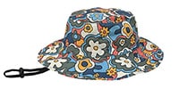 KiU / K428-523 UV & RAIN Packable Safari Hat 2ND HAPPY FLOWER