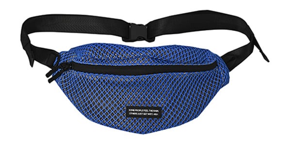 KiU / K453-901 Double mesh body bag blue