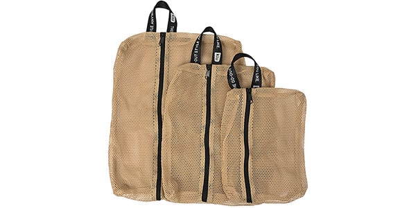 KiU / K461-911 Packable pouch set 2ND beige