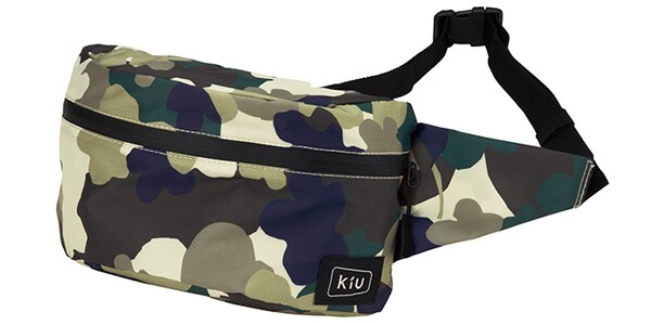 Kiu キウ K66 141 ウォータープルーフ ボディバッグミニ カモフラワー 送料無料 サウンドハウス