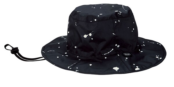 Kiu K85 135 パッカブルサファリハット スプラッシュブラック 送料無料 Sound House