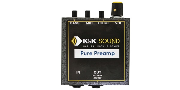 K&K Sound Systems pure preamp アコギ用プリアンプ