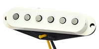  Dallas Blues Stratocaster Pickups Middle Parchment Cover