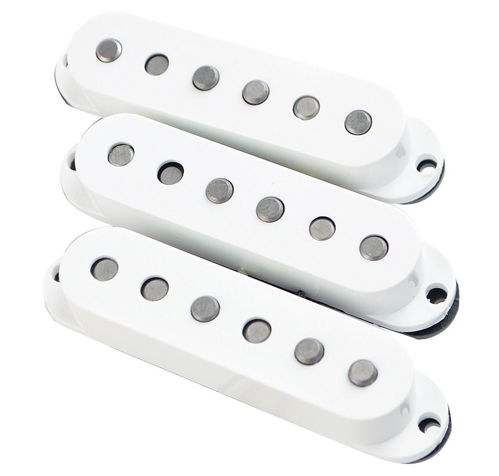 /Jazzy Cat Stratocaster Pickups White