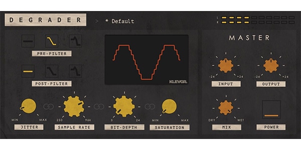 Klevgrand / 	Degrader Resampler & Bit Crusher