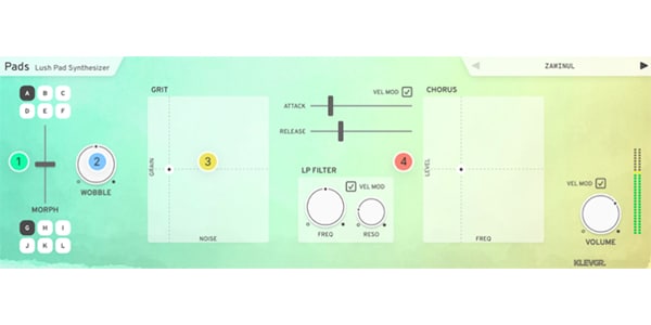 Klevgrand / 	Pads Rush Pad Synthesizer画像2