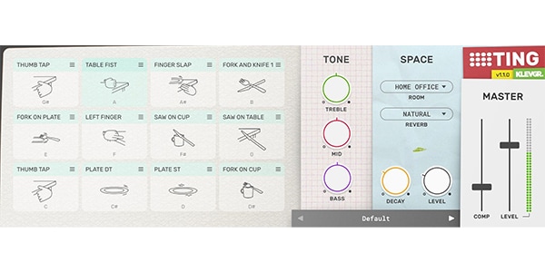 Klevgrand / Ting percussion kit sound source