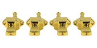 KLUSON / 2 Per Side Vintage Diecast Bass/Banjo Tuning Machines Gold