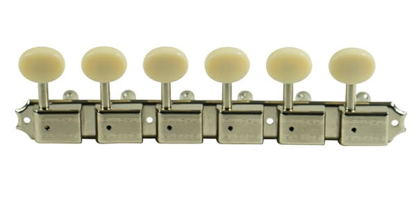 KLUSON / 6 On A Plate Oval Plastic DBL Line Nickel [9750]