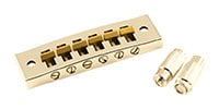 KLUSON / Replacement Brass Or Steel Harmonica Tune-O-Matic Bridge Wit