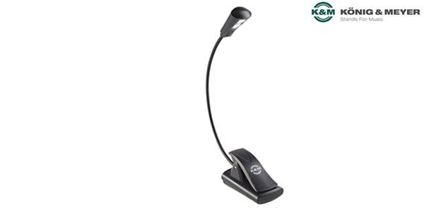 K&M ( ケーアンドエム ) 12242 譜面台ライト 2LED Flex Light
