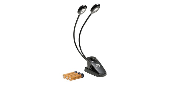 K&M / 12271 MUSIC STAND LIGHT TWIN HEAD PRO画像2