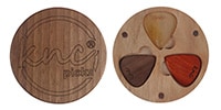 Knc Picks / Jazz Set (3 Picks) with Wooden Box - 3 Pack Guitar Picks