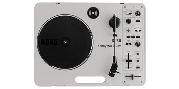 コルグ、持ち運んでDJプレイできるポータブルレコードプレーヤー