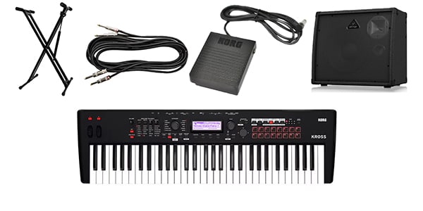 KORG / KROSS2-61-MB Amplifier set