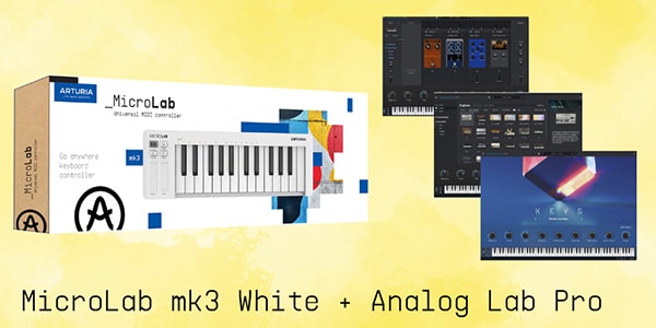 ARTURIA ( アートリア )  / MicroLab mk3 Analog Lab Pro 無償バンドル（数量限定）画像2