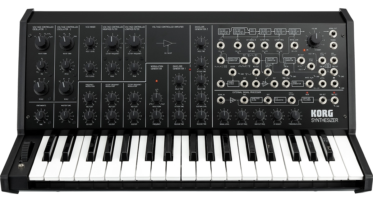 KORG/MS-20 FS BLACK モノフォニック・シンセサイザー