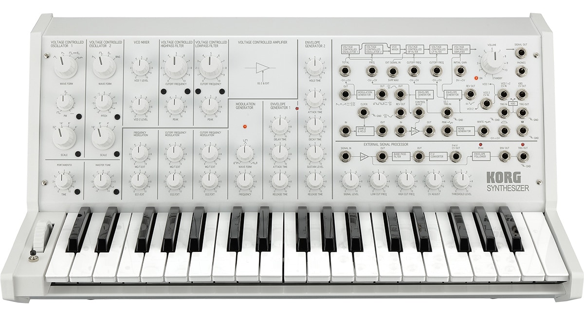 KORG/MS-20 FS WHITE モノフォニック・シンセサイザー