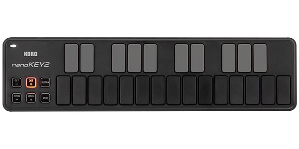 KORG コルグ nanoKEY BK MIDIキーボード 送料無料 サウンドハウス