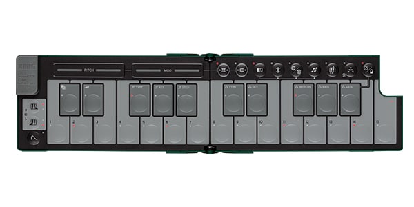 KORG / nanoKEY Fold Alpine Green 折りたたみMIDIコントローラー