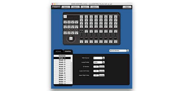 KORG コルグ nanoKONTROL Studio