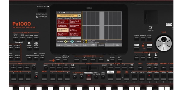 KORG / Pa1000　作曲向けキーボード画像4