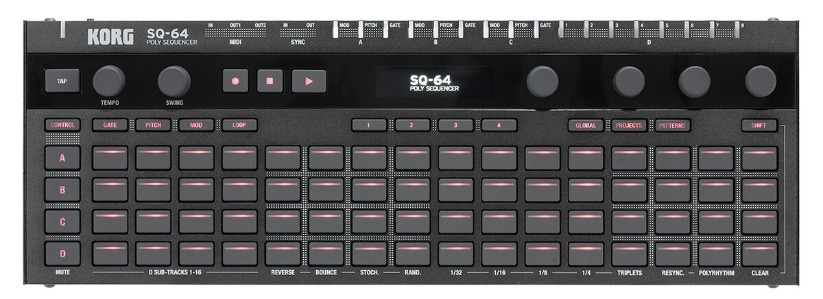 KORG/SQ-64 ポリフォニック・ステップシーケンサー