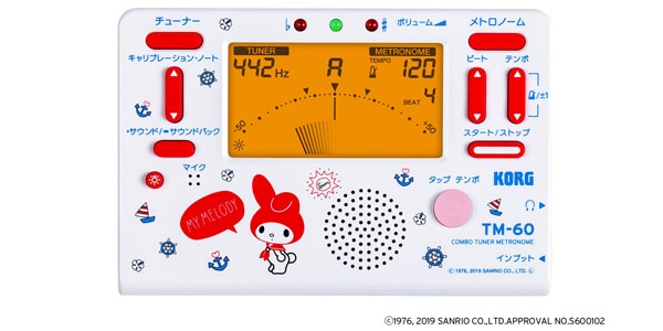 KORG/TM-60-SMM2 マイメロディ ホワイト