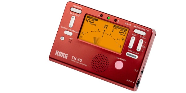 KORG / TM-60-RD チューナーメトロノーム画像2