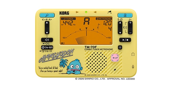 KORG ( コルグ ) / TM-70C SHG チューナー・メトロノーム ハンギョドン