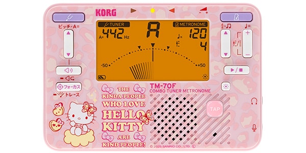 KORG / TM-70C SKT Tuner-metronome Hello Kitty