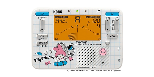 KORG ( コルグ ) / TM-70C SMM チューナー・メトロノーム マイメロディ