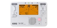 KORG / TM-70F Tuner-metronome - White