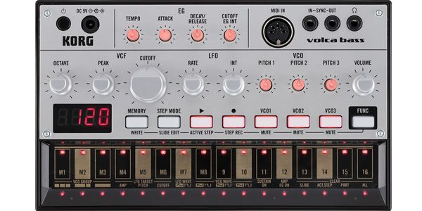 KORG/volca bass　アナログベースマシン