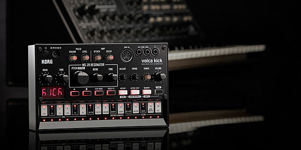 VOLCAKICKシンセサイザー、アナログキックジェネレーター 送料