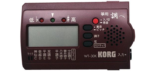 KORG ( コルグ )  / WT-30K  調べ 箏用 チューナー 画像3