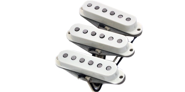 1969 Epic Series Stratocaster Pickups Parchment