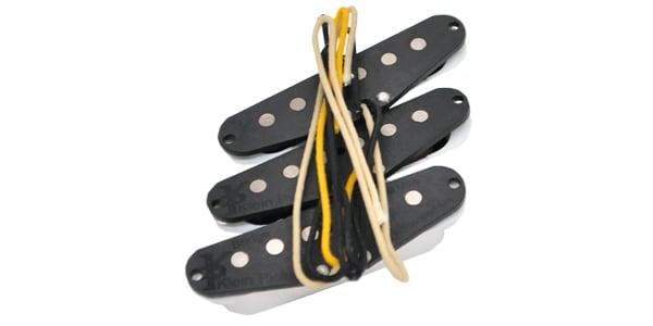 Klein Pickups / S-5 Scooped Mid Range Stratocaster Pickups White画像2