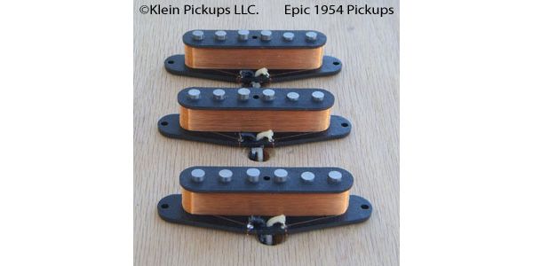 Klein Pickups/1954 Epic Series Stratocaster Pickups Black