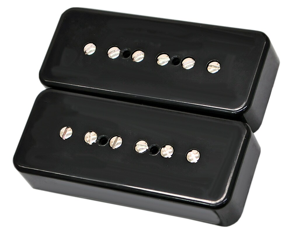 /1956 Epic Series P-90 Pickups Black Soap Bar