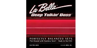 LA BELLA 760FS-M Deep Talkin’ Bass Flats Standard Medium Scale