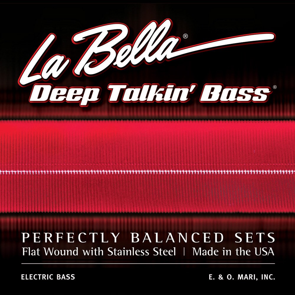 LA BELLA/0760M-TB Deep Talkin’ Bass, 1954 Style Thru-Body