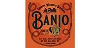 LA BELLA 730M-LE 5-String Banjo, Medium, Loop-Ends