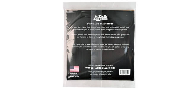 La Bella / 750N-CB-XL Black Nylon Tape 6-String Light Extra-Long Scale画像2
